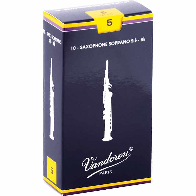 Boite de 50 anches Vandoren Traditionnelles pour Saxophone Alto
