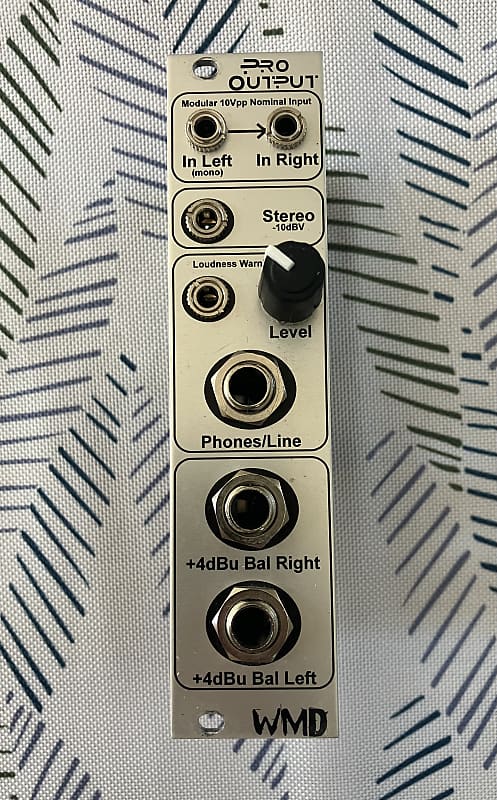 WMD Pro Output
