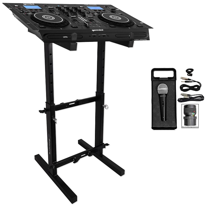 Rockville Portable Mixer Stand - Adjustable Height and Width! (RXS20 )