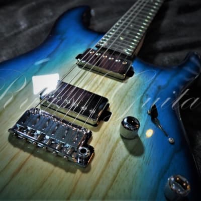 T's Guitars DST24 Custom 2019 Trans Blue Burst image 4