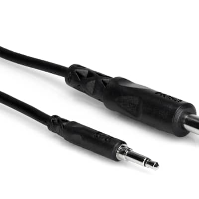 Hosa Technology Mini Male to 1/4" Male Cable - 3' image 3