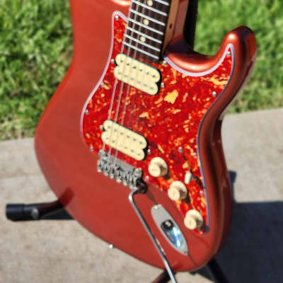 Warmoth Fender Vega partscaster 2022 - Faded Candy Apple Red image 10