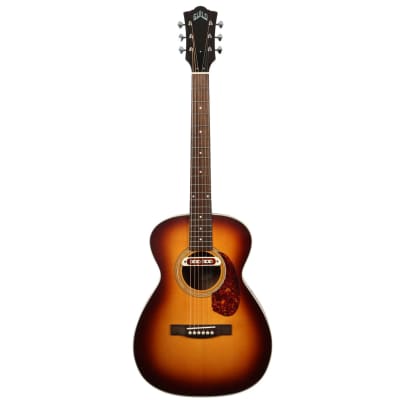 Guild M-240E Troubadour Vintage Sunburst Westerly Electro-Acoustic Guitar image 1