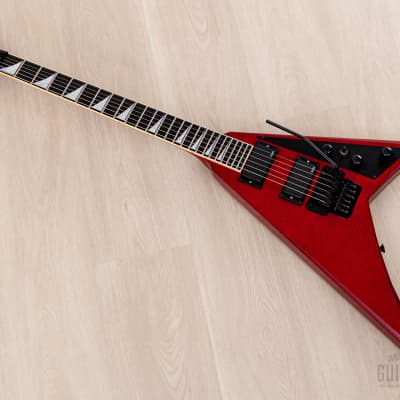 2008 Jackson Stars Randy Rhoads RR-J1E Flying V Trans Red
