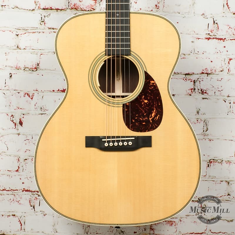 Martin OM-28e Acoustic/Electric Guitar Natural w/ LR Baggs Anthem image 1