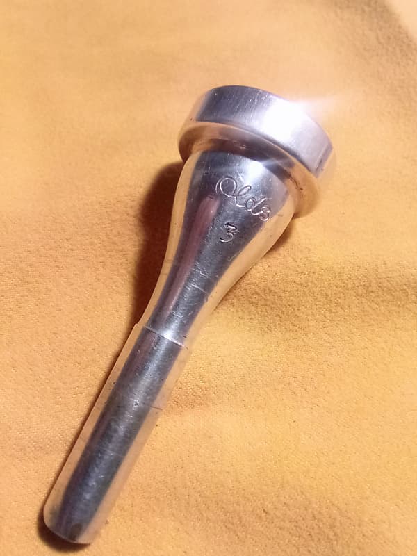 Olds silver plated vintage mouthpiece Reverb