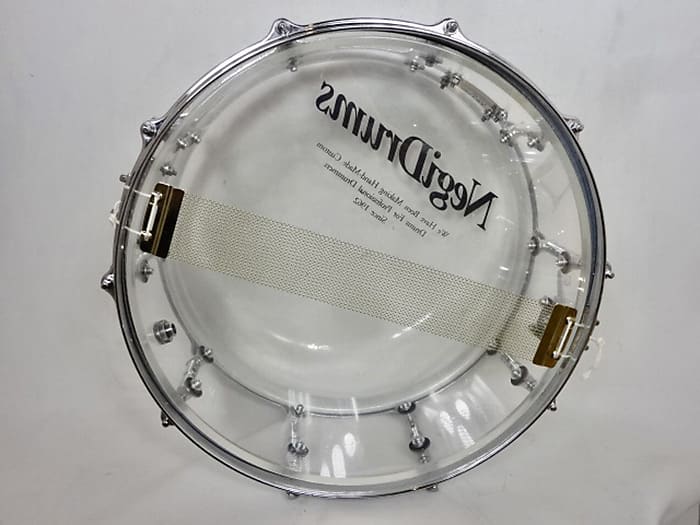 NegiDrums acrylic snare drum AK1460D | Reverb NegiDrums acrylic snare drum AK1460D | Reverb