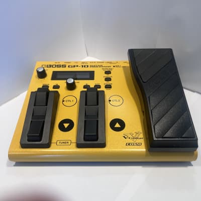 Boss GP-10 Guitar Processor Multi-Effect Unit with GK-3 Pickup 2010s - Yellow