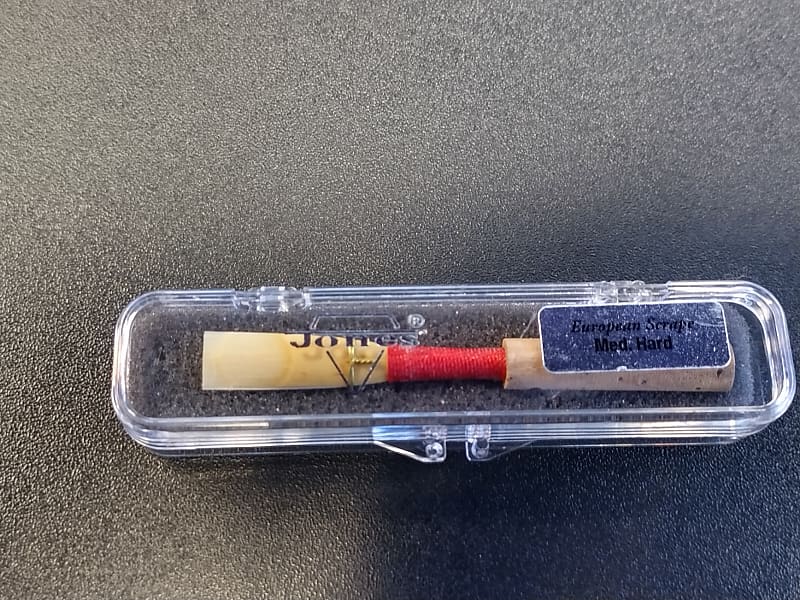 Jones Jones Oboe Reed, European Scrape; Medium Hard Reverb