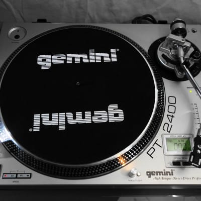 GEMINI PT 2400 High-Torque Direct Drive Professional Turntable - Platine vinyle DJ image 1