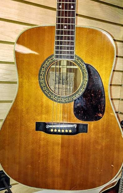 1978 Vintage Alvarez 5022 Natural Acoustic Guitar Great | Reverb