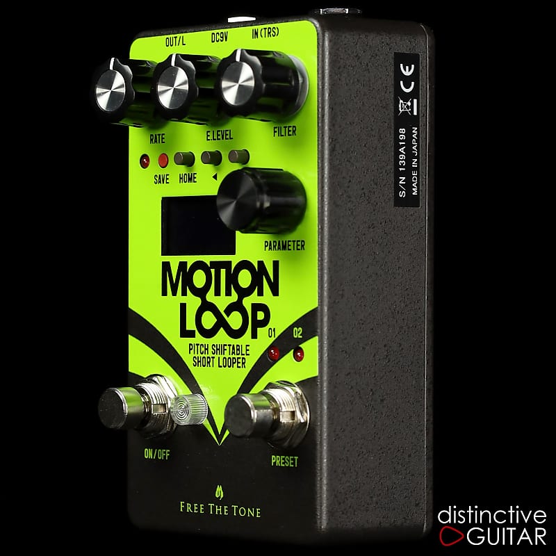 Free The Tone ML-1L Motion Loop Pitch Shiftable Short Looper Pedal