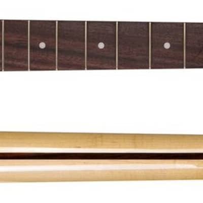 New Fender® Lic. Mighty Mite® Tele® style Rosewood 9.5" radius finished-vintage tint neck image 3