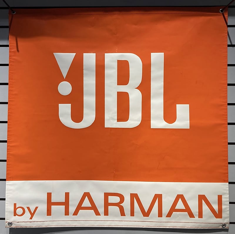 JBL Pro Audio Speakers Dealer Banner Sign Display image 1