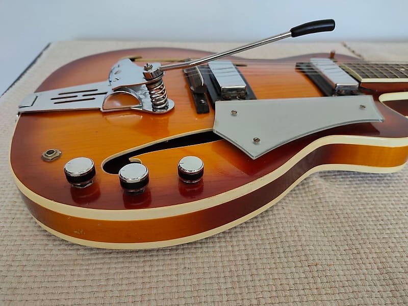 1960's Melodija Menges Hollow Body Jazz Archtop Guitar, | Reverb