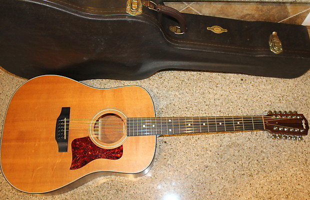 Taylor 450 12 String Acoustic Guitar Natural Spruce Mahogany Reverb