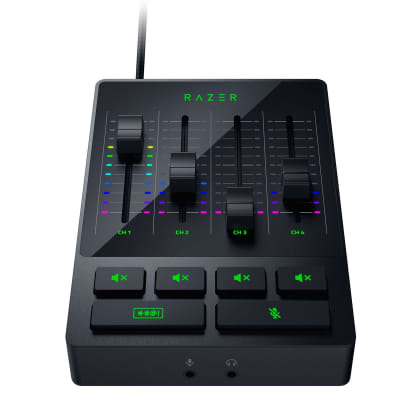 Razer Audio Mixer All-In-One Digital Mixer for Broadcasting and