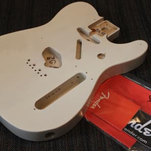 White on sale telecaster body