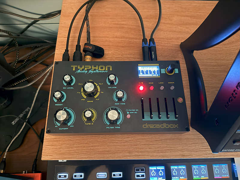 Dreadbox Typhon Analog Synthesizer 2020 - 2021 - Black image 1