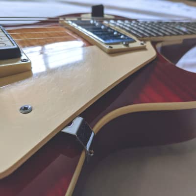 1976 Electra Les Paul MPC X330 Guitar- Cherry Burst- Pro Setup image 7