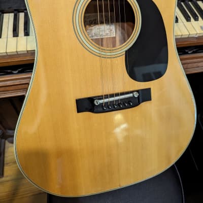 Aria A9600 Dreadnought Acoustic Guitar 1970's Japan | Reverb