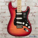 USED Fender Player Stratocaster Plus Top Aged Cherry Burst
