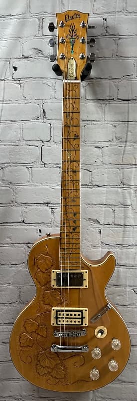 Electra 2258 Super Magnum Tree of Life Electric Guitar, Carved top, MIJ + Case image 1