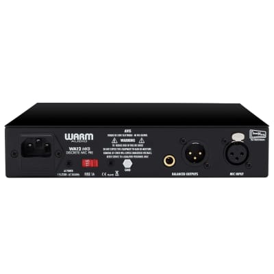 Warm Audio WA12 MKII Black w/ 2 Mogami XLR Cables Bundle image 4