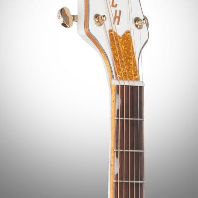 Gretsch G5022CWFE Rancher Falcon Jumbo Acoustic-Electric Guitar, White image 6