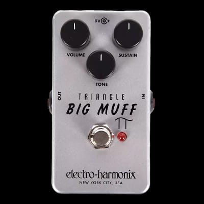 JHS Electro-Harmonix Triangle Big Muff Reissue with 