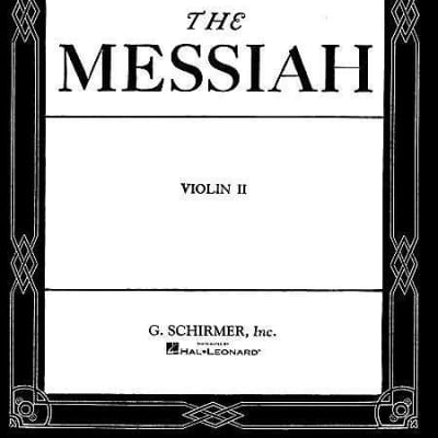 Messiah (Oratorio, 1741), Violin 2 Part, Violin 2 image 1