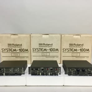 Roland System-100M D Set w/ Original Box + 180 Keyboard image 2