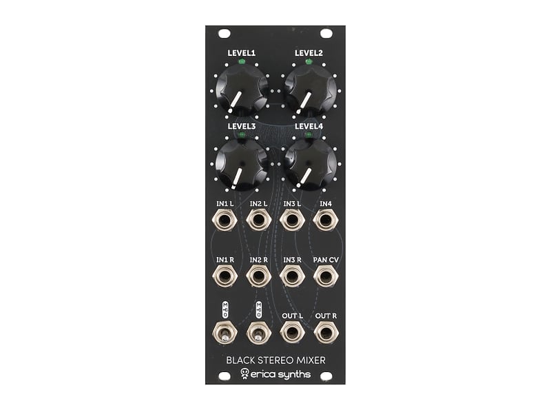 Erica Synths Black Stereo Mixer V2
