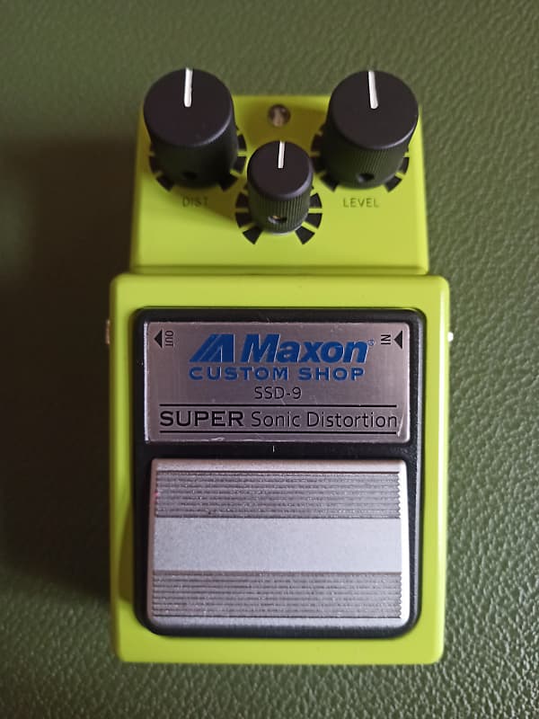 Maxon SSD-9 Custom Shop Super Sonic Distortion | Reverb