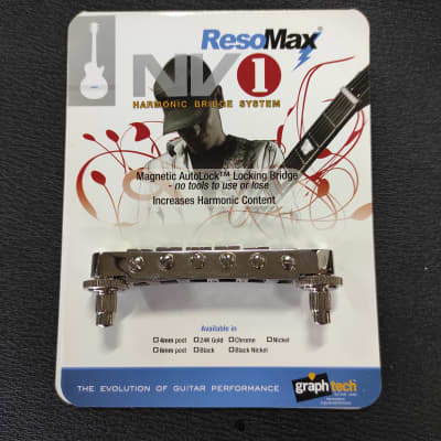 Graph Tech PM-8843-N0 ResoMax NV1 4mm Tune-O-Matic Bridge image 4
