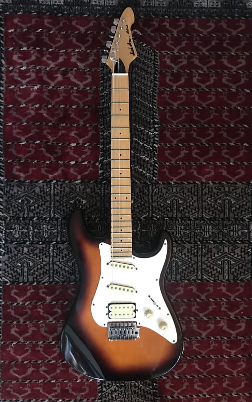 Aria Pro II Mad Axe Stratocaster 1983 Sunburst | Reverb Australia