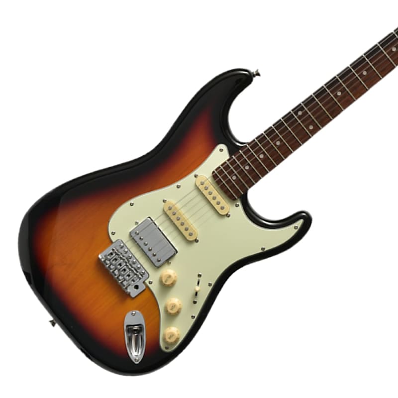 Bacchus BST-2-RSM/R-3TS Universe Series Roasted Maple Electric Guitar,3  Tone Sunburst