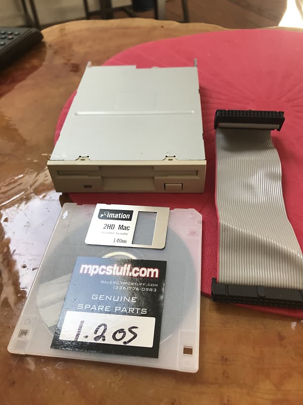 Akai mpc 2000 xl Floppy driver KIT with cable and Os floppy Reverb