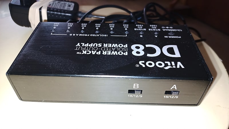 Vitoos DC8 Isolated Power Supply 2020 - Black | Reverb