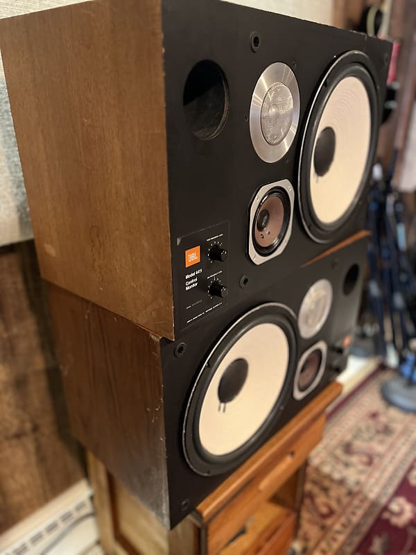 JBL 4411 Studio Control Monitors Walnut / Black