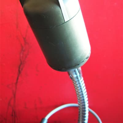 Vintage 1950's Altec 633A dynamic microphone "Salt Shaker" w period stand & cable High Z PROP # 2 image 7