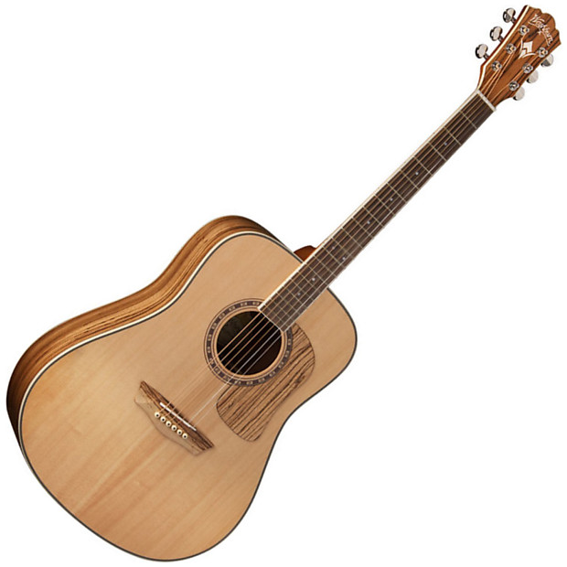Washburn WCSD52SCEK Solid Spruce Top Koa Back and Sides A/E Guitar image 1