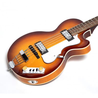 Hofner Ignition Series Club Bass HOF-HI-CB-PE-SB - Sunburst | Reverb