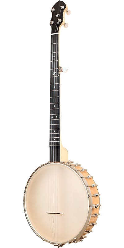 Gold Tone BC-350 Bob Carlin Signature 12" Openback Banjo Natural Left-Handed w/case image 1