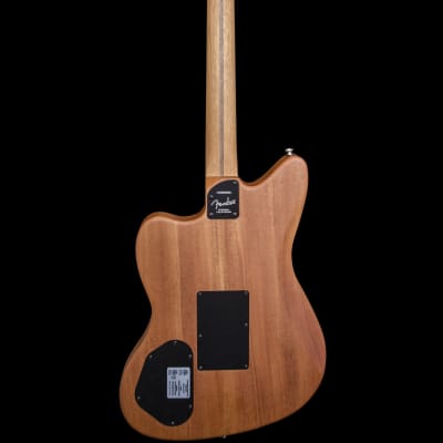 Fender American Acoustasonic Jazzmaster Acoustic/Electric Guitar 2022 Natural w/ Gig Bag image 3