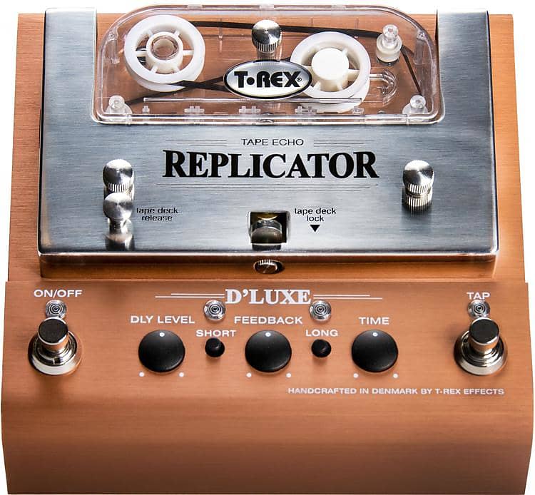 TRex Replicator D'Luxe Analog Tape Delay Pedal Reverb