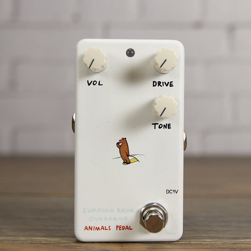 Animals Pedal Surfing Bear Overdrive V2 Pedal | Reverb