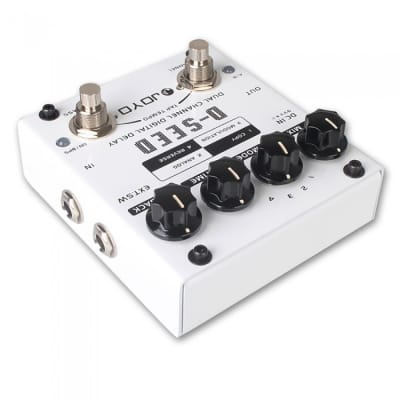Joyo D-SEED Dual Channel Digital Delay 4-Mode Guitar Effect Pedal with Tap Tempo image 5