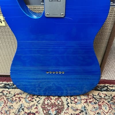 Hahn Model 228 electric guitar - Pelham Blue Relic image 4