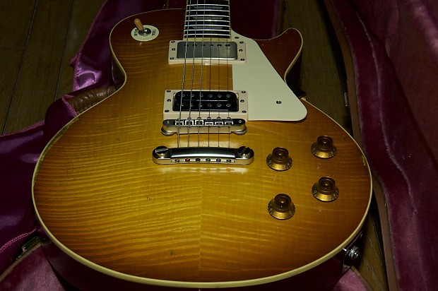 ESP Edwards E-LP-140 LTS/RE 2010s Sunburst Relic | Reverb